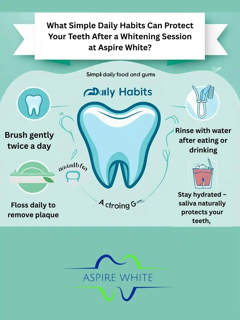 What Simple Daily Habits Can Protect Your Teeth After a Whitening Session at Aspire White Milton Keynes